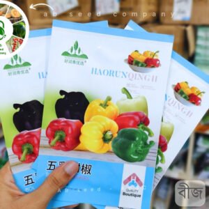 ক্যাপসিকাম বীজ, ১০০ বীজ